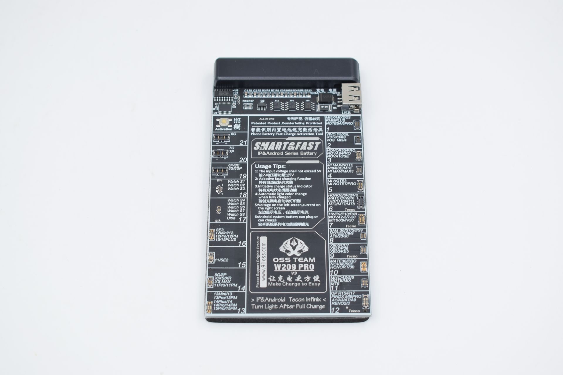 W209 Androıd/Iphone Batarya Şoklama BordU